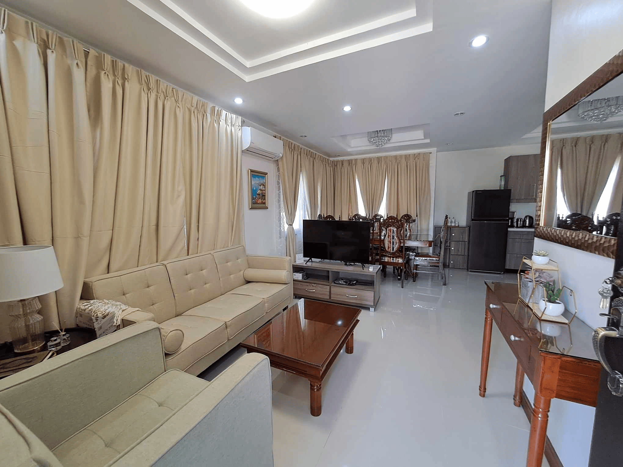 FURNISHED 2 STOREY HOUSE AND LOT FOR RENT – TWIN PALMS MAA